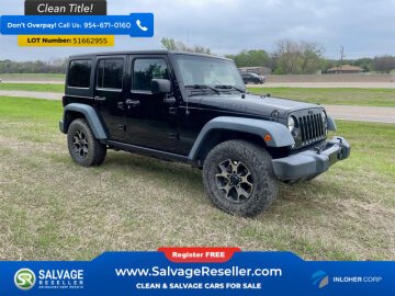 New 2016 Jeep Wrangler 4WD Unlimited Sport
