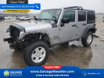 New 2016 Jeep Wrangler 4WD Unlimited Sport