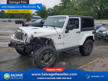 New 2016 Jeep Wrangler 4WD Sahara