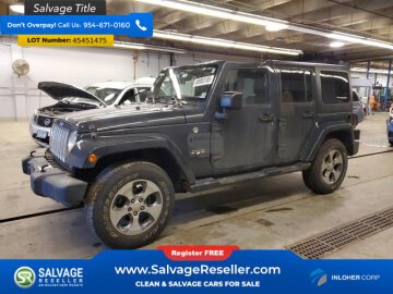 New 2016 Jeep Wrangler 4WD Unlimited Sahara