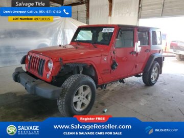 New 2016 Jeep Wrangler 4WD Unlimited Sport