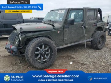 New 2016 Jeep Wrangler 4WD Unlimited Rubicon