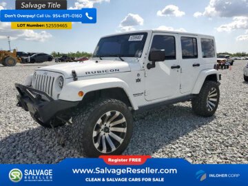 New 2016 Jeep Wrangler 4WD Unlimited Rubicon