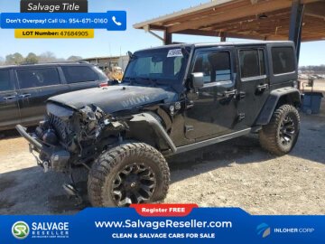 New 2016 Jeep Wrangler 4WD Unlimited Sport