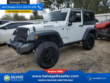 New 2016 Jeep Wrangler 4WD Sport