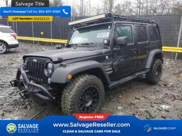 New 2016 Jeep Wrangler 4WD Unlimited Sport