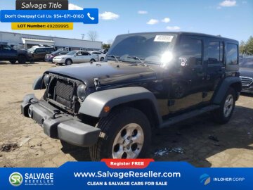 New 2016 Jeep Wrangler 4WD Unlimited Sport
