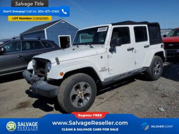 2016 Jeep Wrangler 4WD Unlimited Sahara