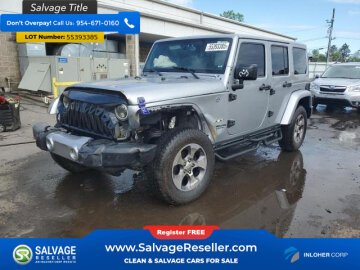 2016 Jeep Wrangler 4WD Unlimited Sahara