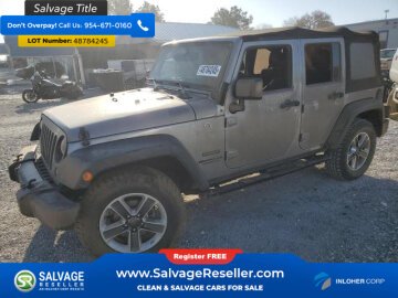 2016 Jeep Wrangler 4WD Unlimited Sport