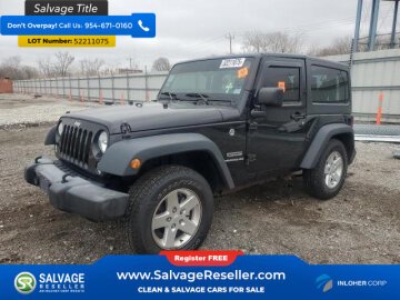 2016 Jeep Wrangler 4WD Sport