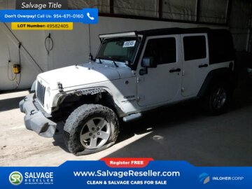 2016 Jeep Wrangler 4WD Unlimited Sport