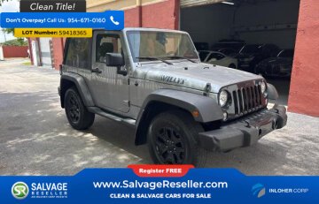 2016 Jeep Wrangler 4WD Sport