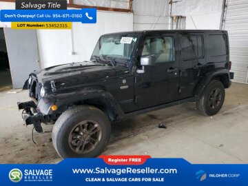 2016 Jeep Wrangler 4WD Unlimited Sahara