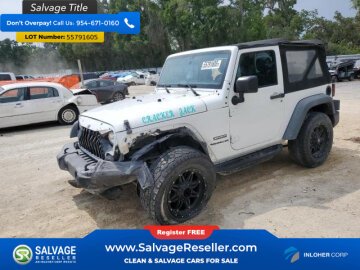 2016 Jeep Wrangler 4WD Sport