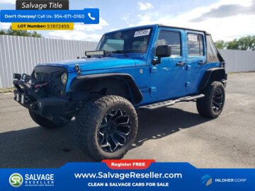 2016 Jeep Wrangler 4WD Unlimited Sport
