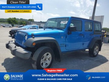 2016 Jeep Wrangler 4WD Unlimited Sport w/ RHD