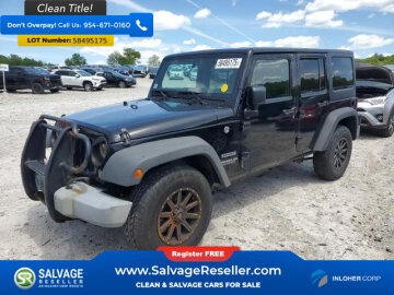 2016 Jeep Wrangler 4WD Unlimited Sport