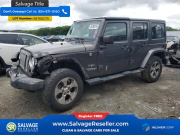 2016 Jeep Wrangler 4WD Unlimited Sahara