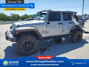 2016 Jeep Wrangler 4WD Unlimited Sport