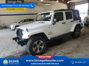 2016 Jeep Wrangler 4WD Unlimited Sahara