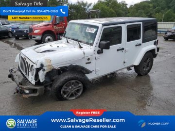 2016 Jeep Wrangler 4WD Unlimited Sahara