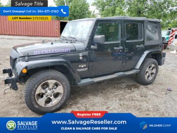 2016 Jeep Wrangler 4WD Unlimited Sahara