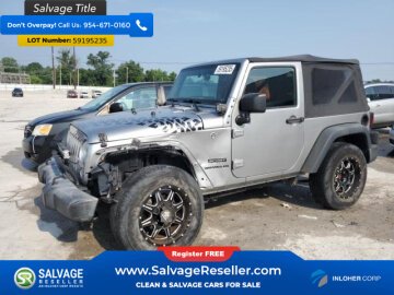 2016 Jeep Wrangler 4WD Sport