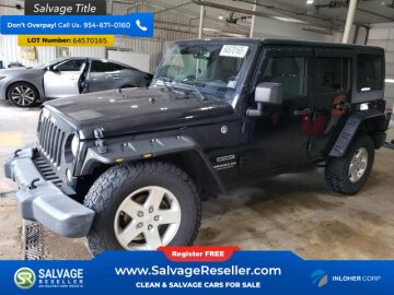 2016 Jeep Wrangler 4WD Unlimited Sport