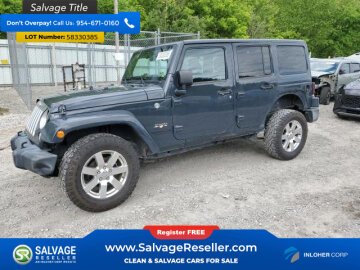 2016 Jeep Wrangler 4WD Unlimited Sahara