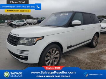 2016 Land Rover Range Rover