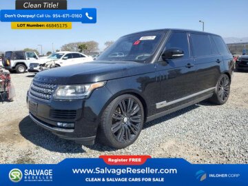 2016 Land Rover Range Rover Long Wheelbase Supercharged