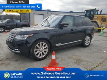 2016 Land Rover Range Rover HSE