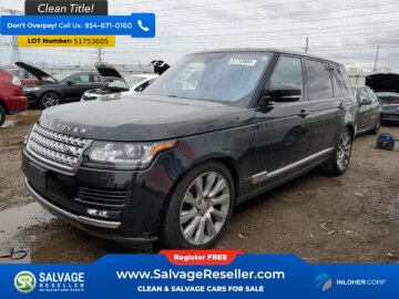 New 2016 Land Rover Range Rover Long Wheelbase Supercharged