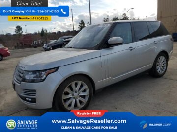 New 2016 Land Rover Range Rover HSE