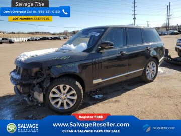 New 2016 Land Rover Range Rover HSE