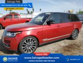 New 2016 Land Rover Range Rover Long Wheelbase Supercharged