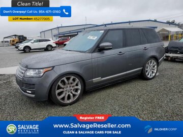 New 2016 Land Rover Range Rover Supercharged