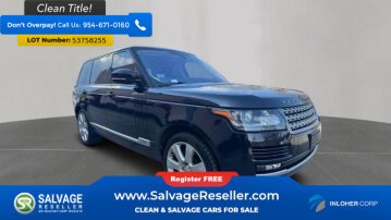 New 2016 Land Rover Range Rover Long Wheelbase Supercharged
