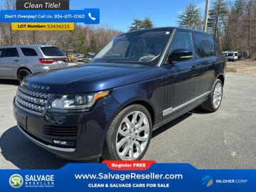 New 2016 Land Rover Range Rover Supercharged