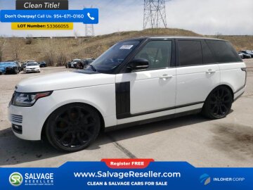 New 2016 Land Rover Range Rover Supercharged