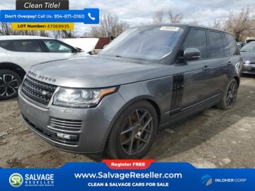 New 2016 Land Rover Range Rover HSE