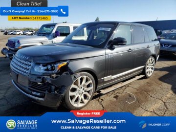New 2016 Land Rover Range Rover Supercharged