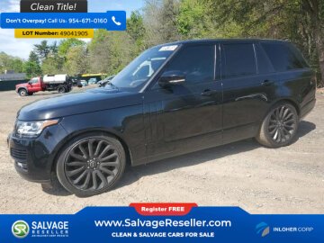 New 2016 Land Rover Range Rover Supercharged