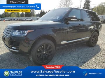 New 2016 Land Rover Range Rover HSE