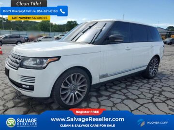 2016 Land Rover Range Rover Long Wheelbase Supercharged