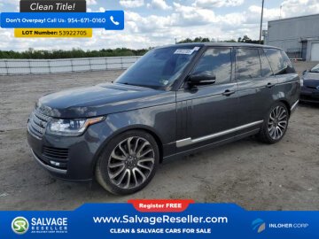 2016 Land Rover Range Rover Supercharged
