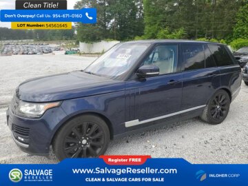 2016 Land Rover Range Rover