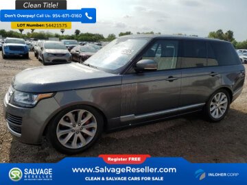 2016 Land Rover Range Rover HSE