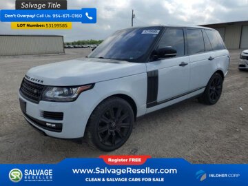 2016 Land Rover Range Rover HSE